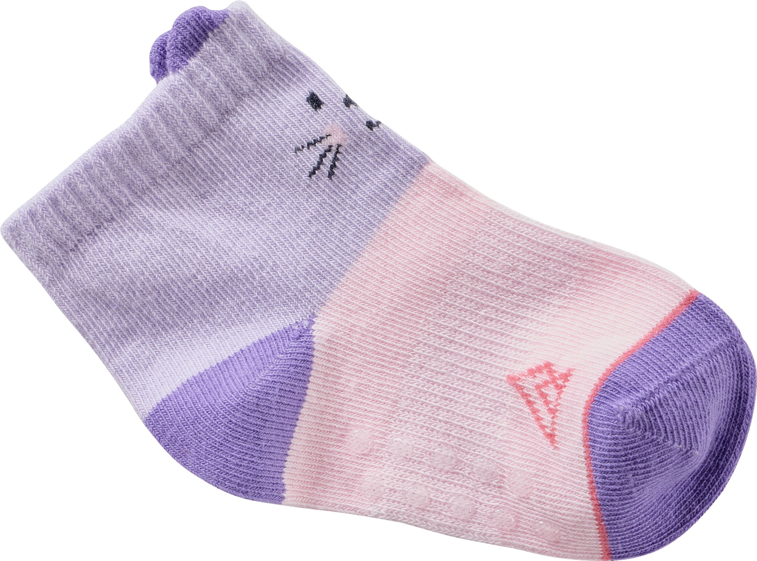 Ripzone Girls' Animal Quarter Crew Socks - 3 Pack