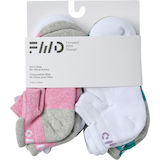 FWD Kids' Athletic No Show Socks 6-pk Front_Flat