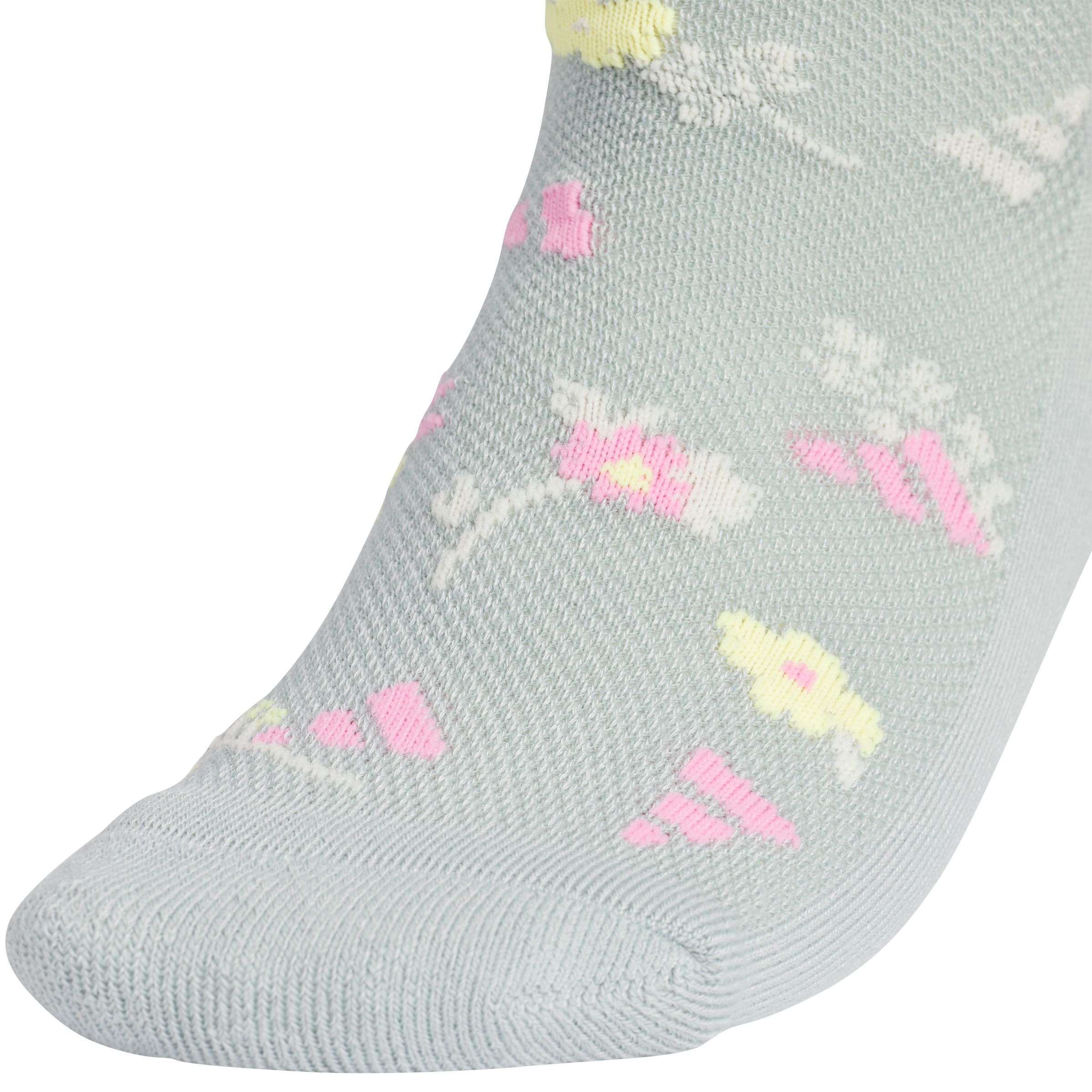 adidas Kids' Cushioned Graphic Athletic Socks 6-pk