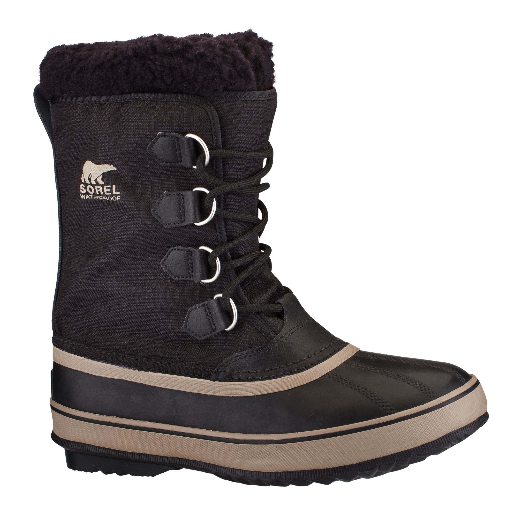 sorel men's 1964 pac nylon waterproof winter boots