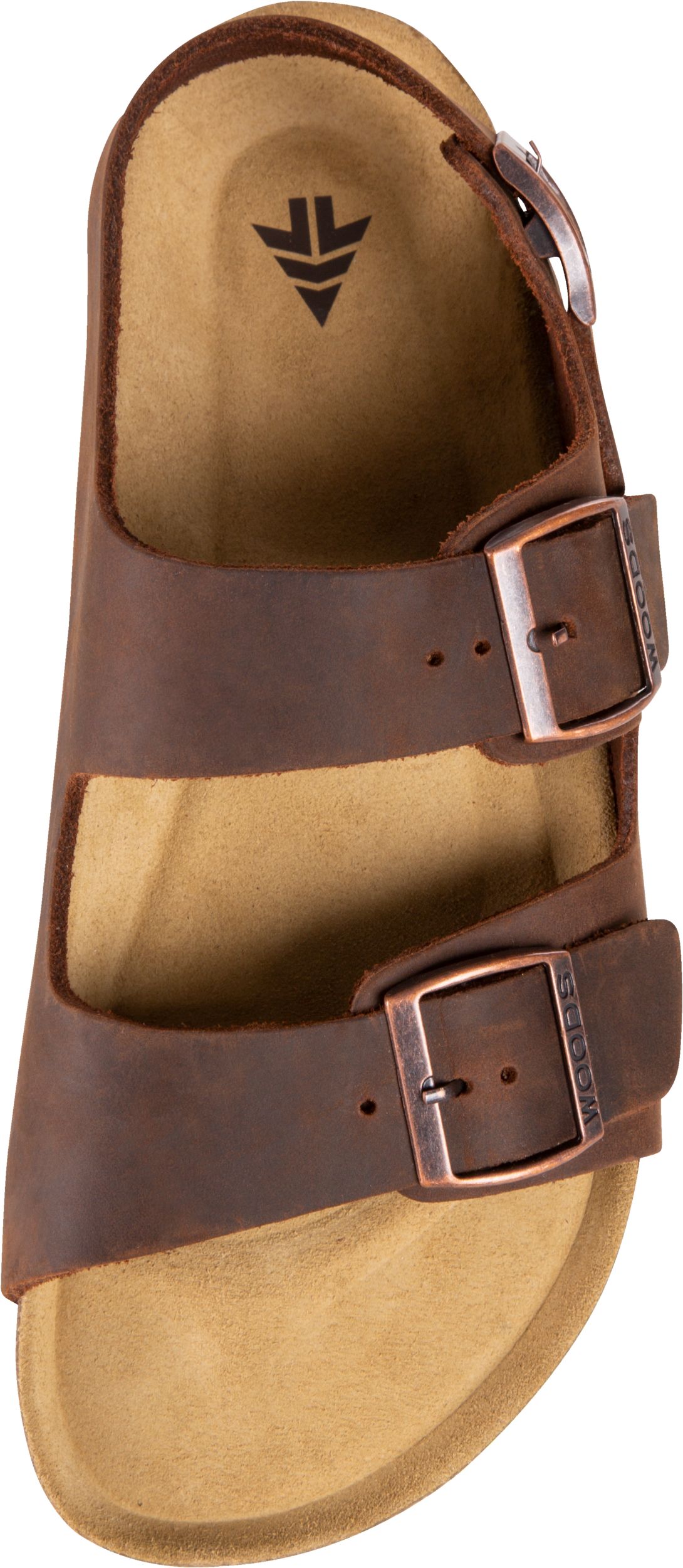 Woods Men's Laas Leather Back Strap Sandals, Casual, Walking, Beach