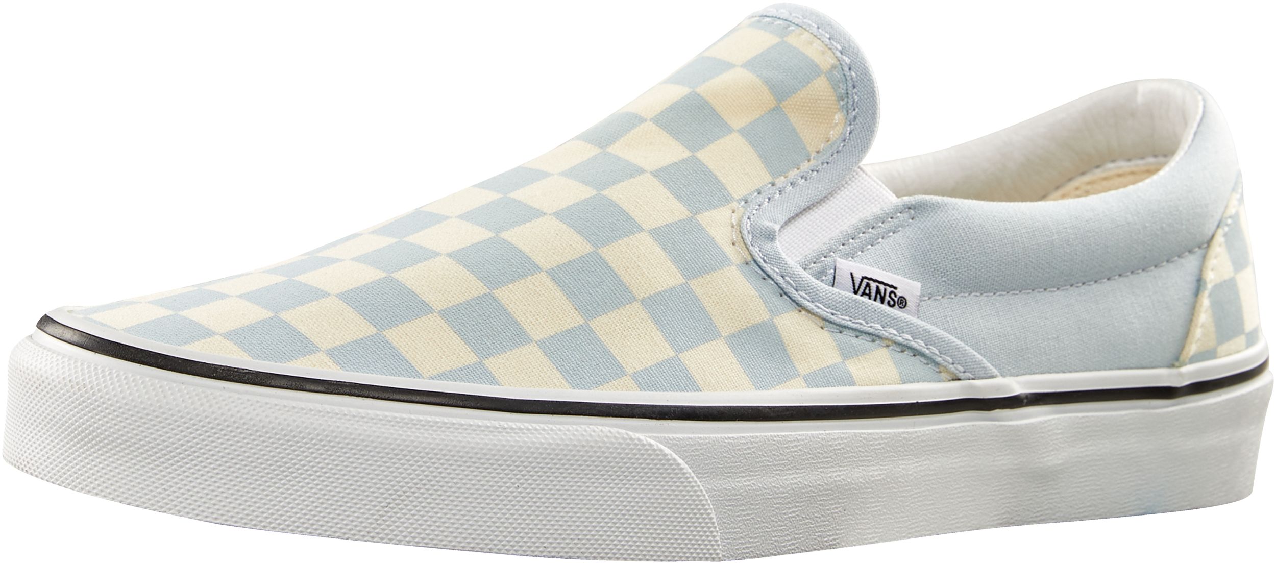 Vans Men's Classic Slip-On Checker Stake Shoes