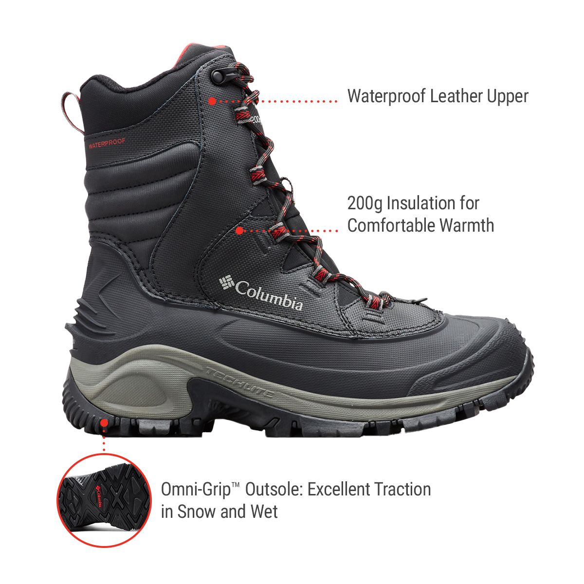 Columbia Men's Bugaboot III Insulated Boots