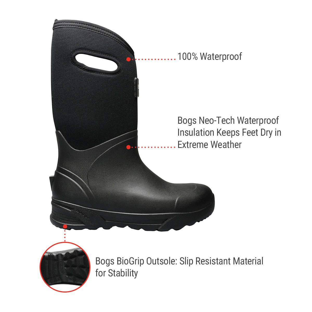 BOGS Men's Bozeman Tall Winter Boot