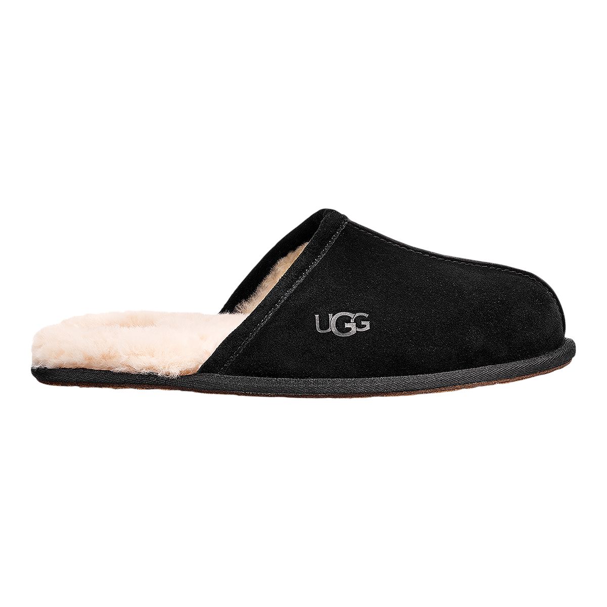 UGG Men's Scuff Slippers, Slip On, Open Heel, Indoor, House, Foam, Suede