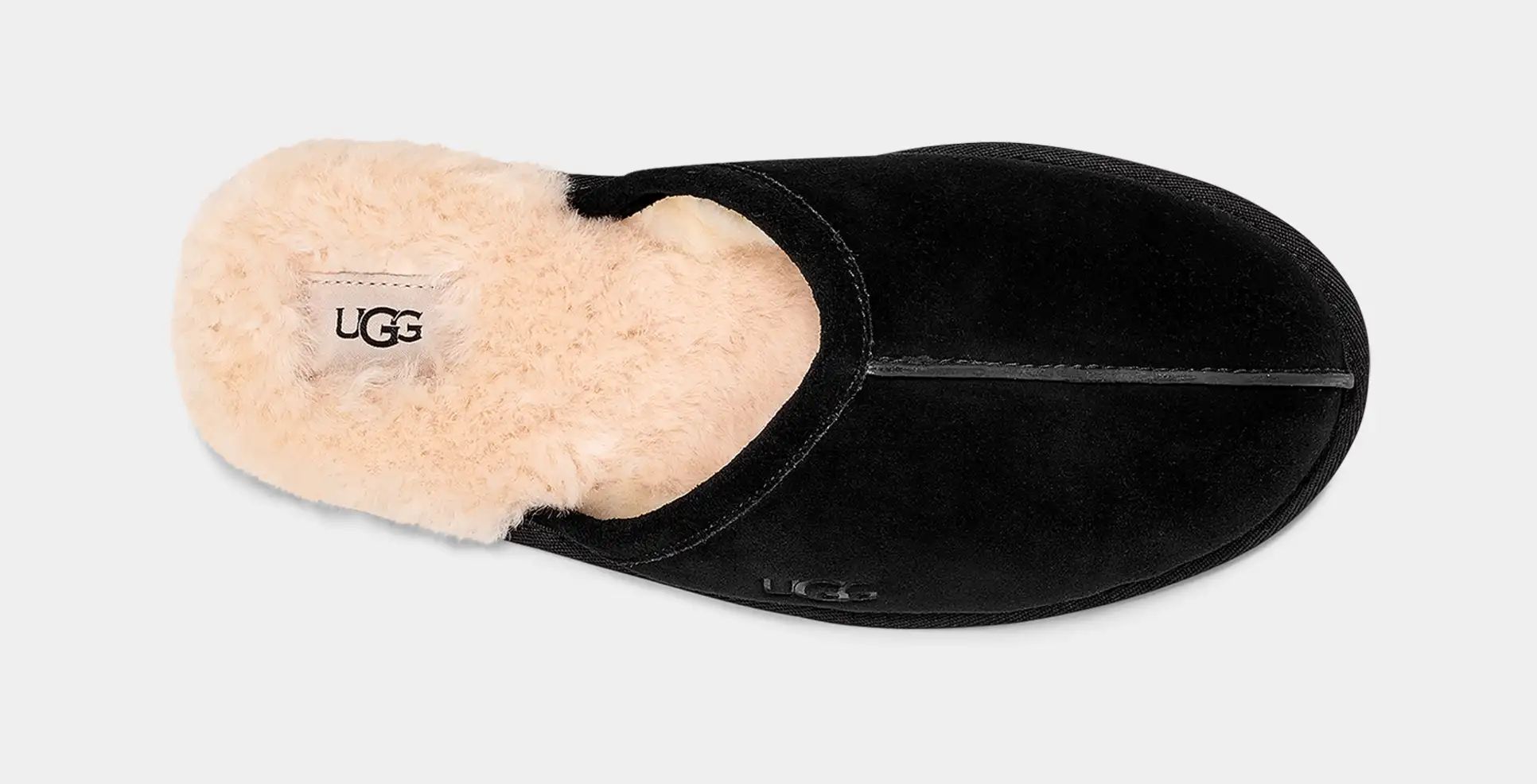 UGG Men's Scuff Slippers, Slip On, Open Heel, Indoor, House, Foam, Suede