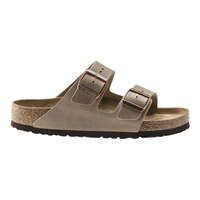 Birkenstock Men's Arizona Leather Two Strap Foam Cushioned Slides/Sandals Side_Right