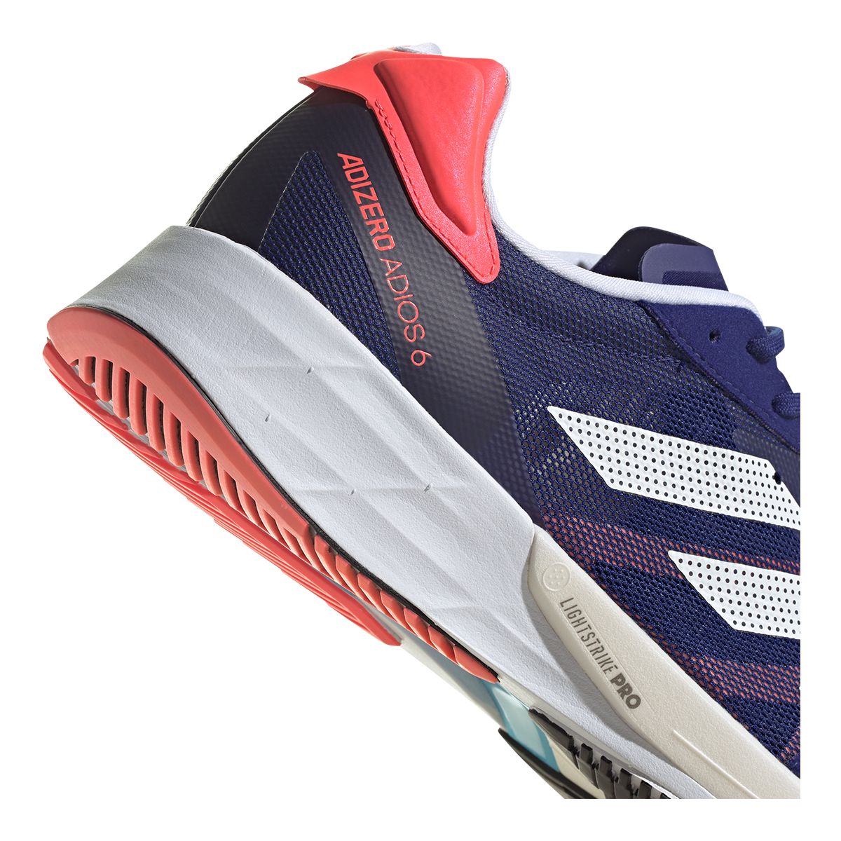 Adidas Men's Adizero Adios 6 Running Shoes, Training, Lightweight