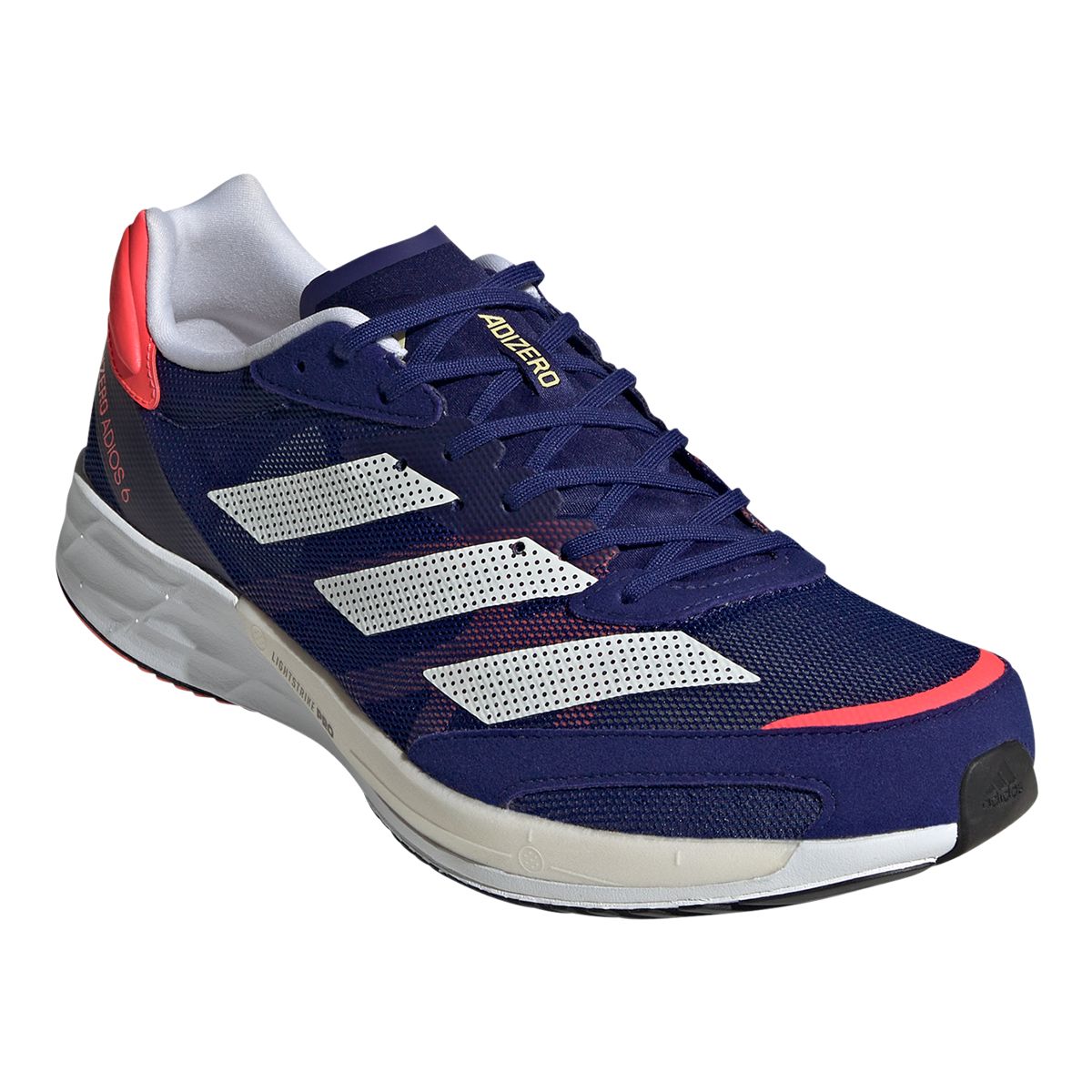 Adidas Men's Adizero Adios 6 Running Shoes, Training, Lightweight
