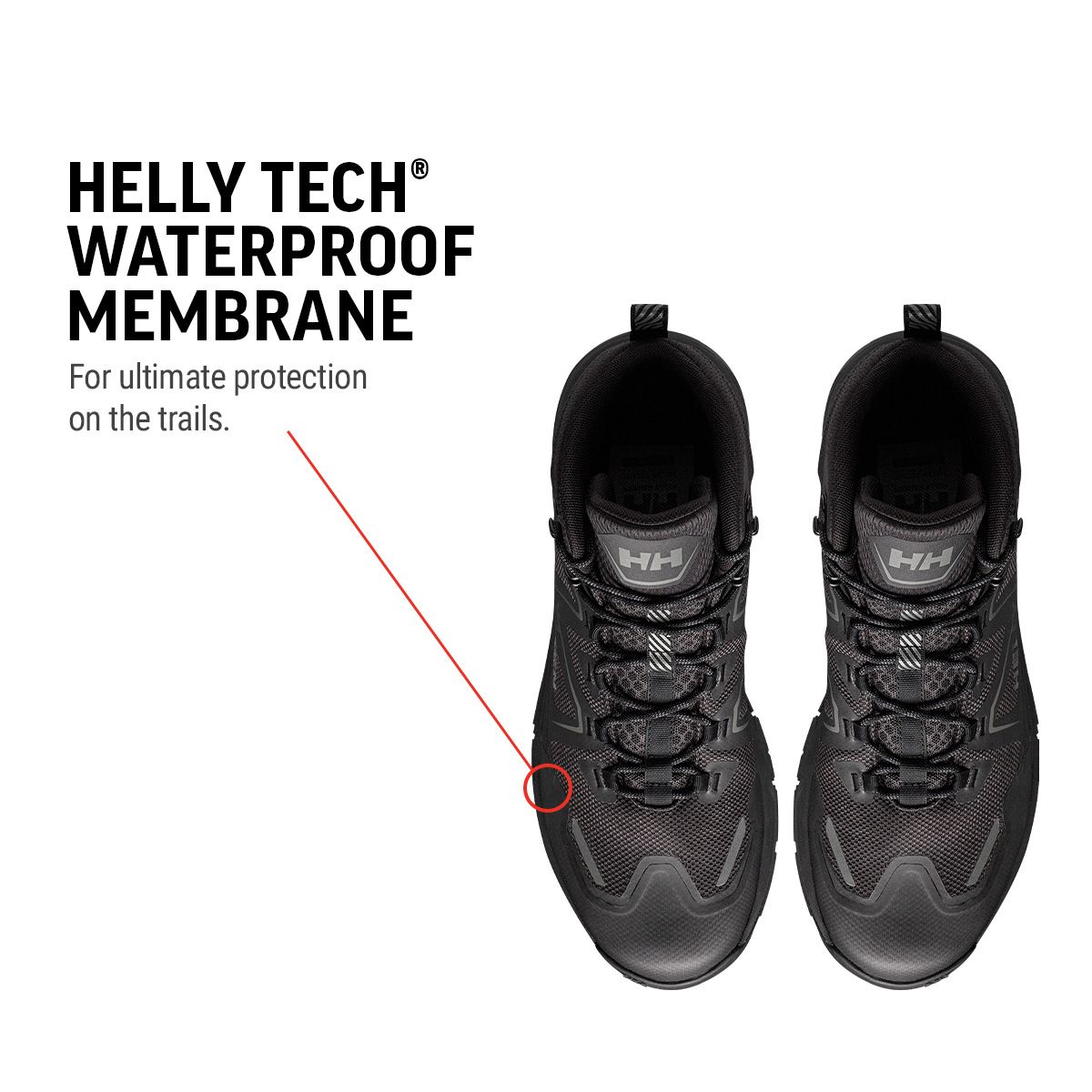 Helly Hansen Men's Cascade Mid Helly Tech Hiking Shoes