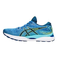 ASICS Men's Gel Nimbus 24 Breathable Mesh Comfortable Running Shoes Side_Left