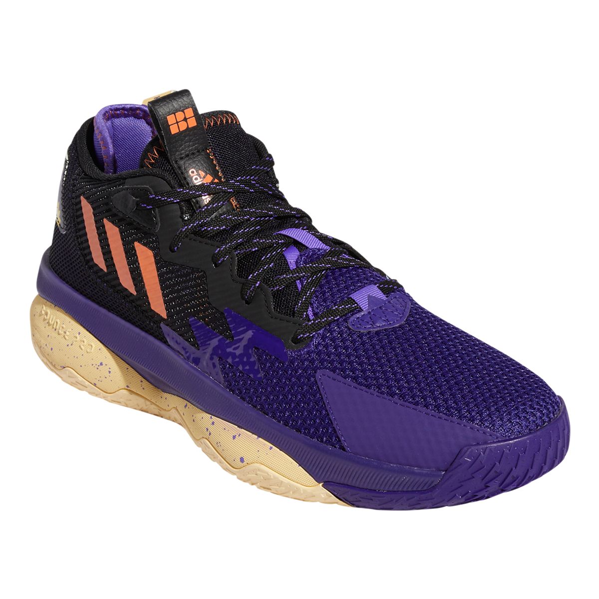 adidas Men's/Women's Dame 8 HBE Basketball Shoes, Indoor, Cushioned