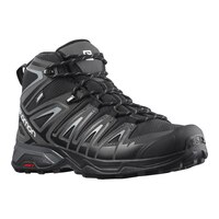 Salomon Men's X Ultra Pioneer Mid CSWP Hiking Shoes Front_Three_Fourths_Angled_Right