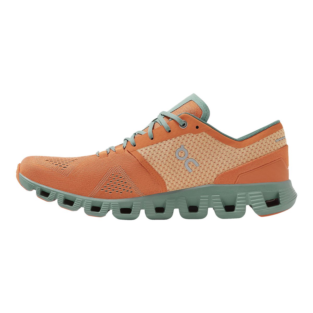 On Men's Cloud Cloud X Running Shoes, Breathable, Mesh