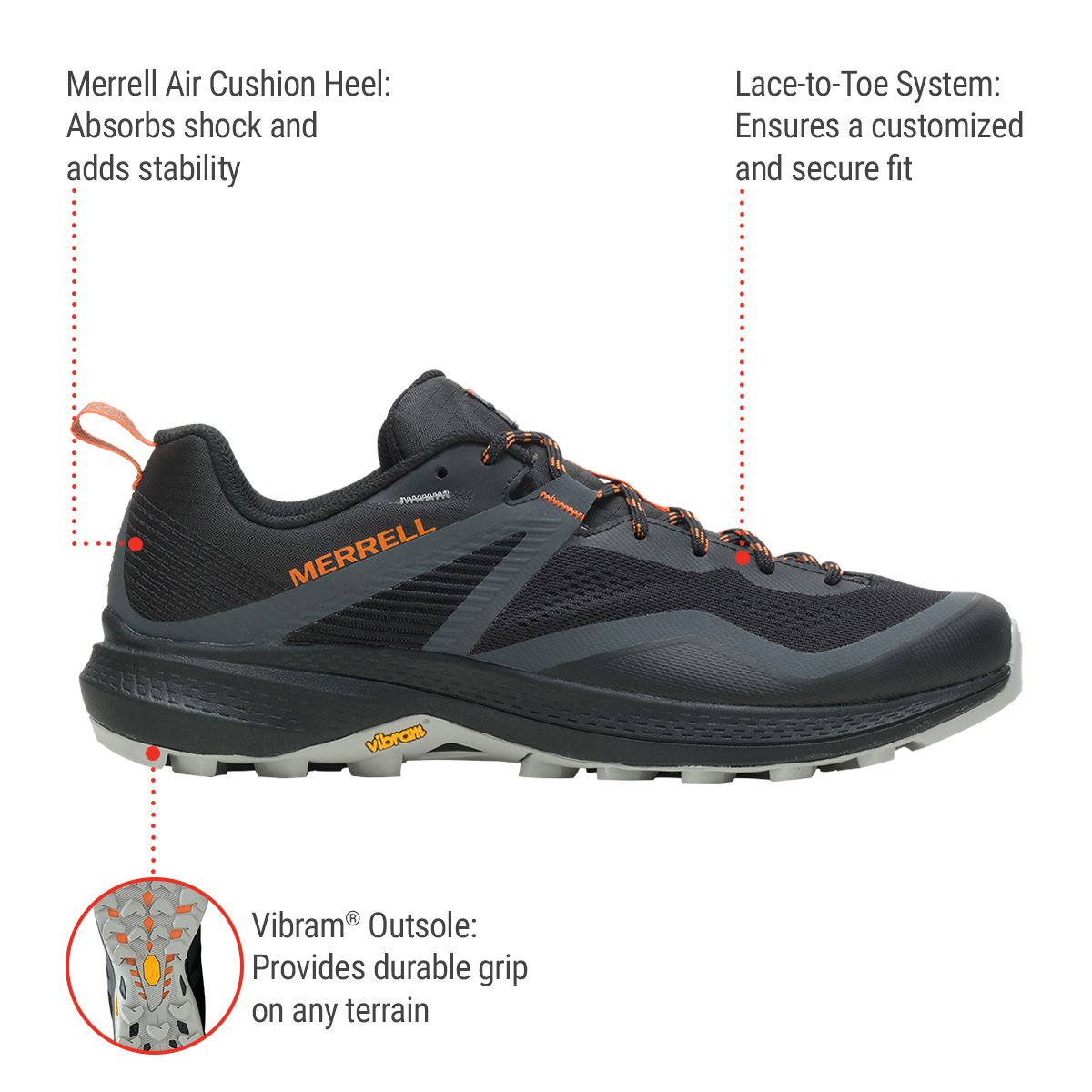 Merrell Men's MQM 3 Hiking Shoes