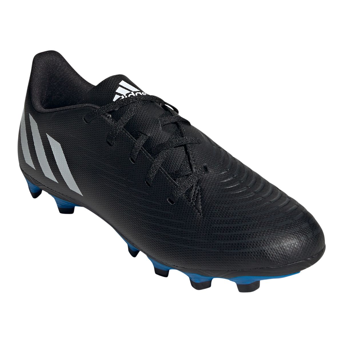 adidas Unisex Predator 22.4 Edge Of Darkness Firm Ground Outdoor Soccer Cleats