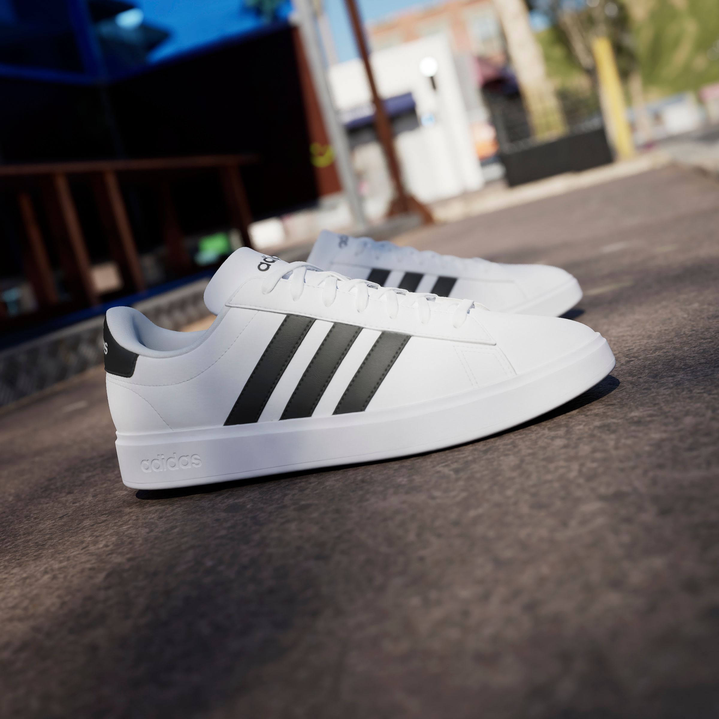 adidas☆W GRAND COURT MULE24.5cm adidas Grand Court Alpha Sneakers - White | Free Shipping with adiClub