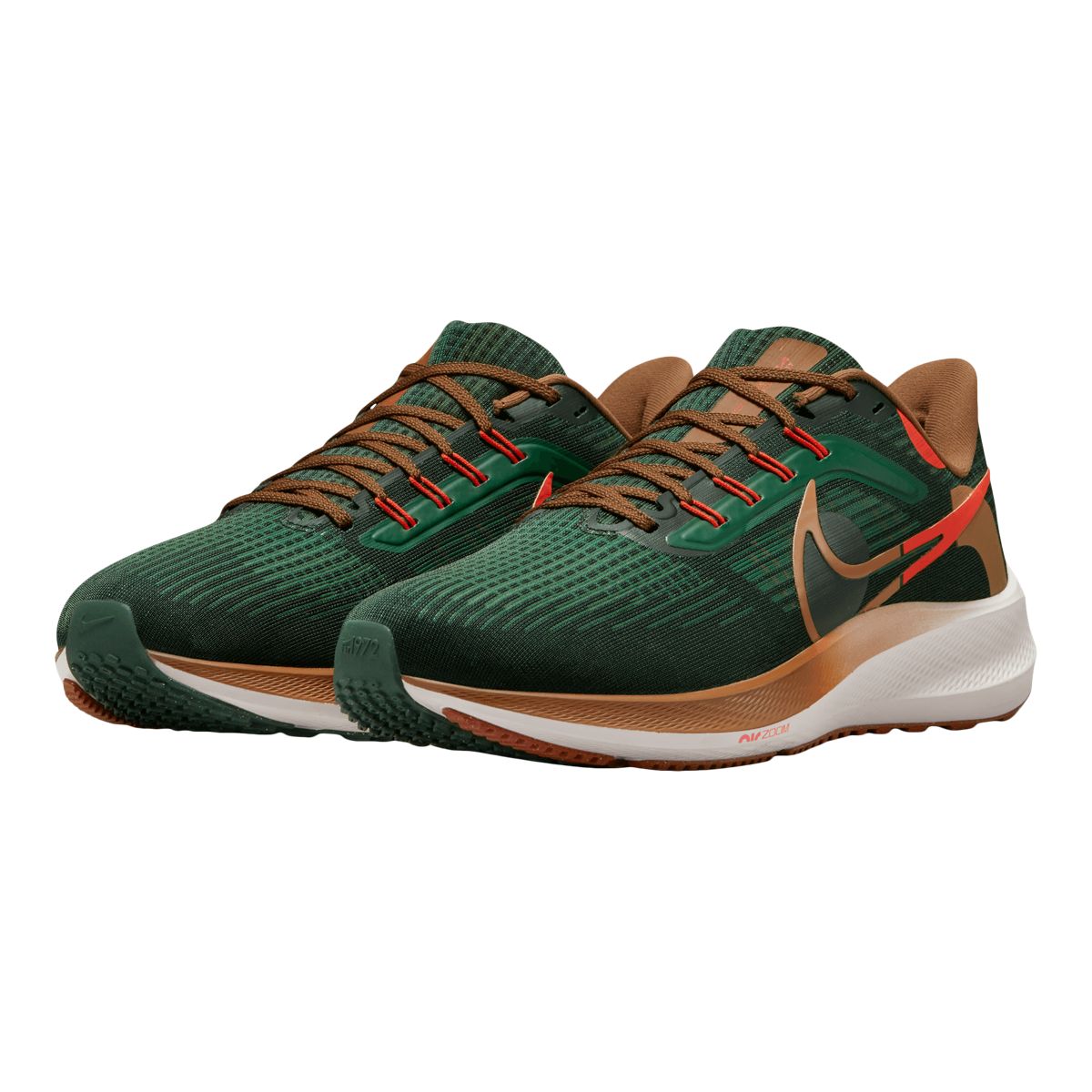 NEW Green Bay Packers Nike NFL Air Zoom Pegasus 39 Men's Running Shoe  Sneaker