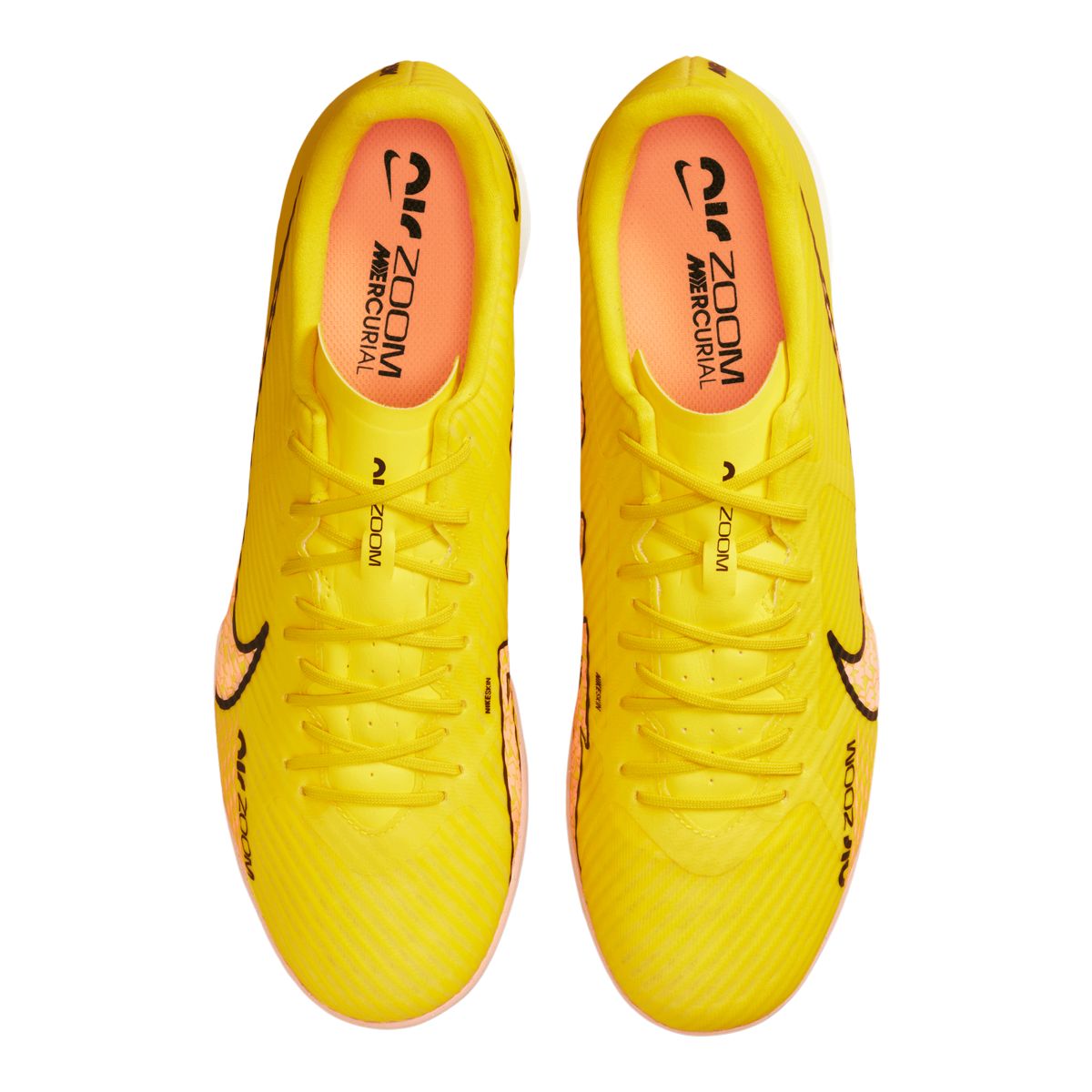 NIKE AIR ZOOM MERCURIAL VAPOR 15 ACADEMY TF YELLOW - Soccer Plus