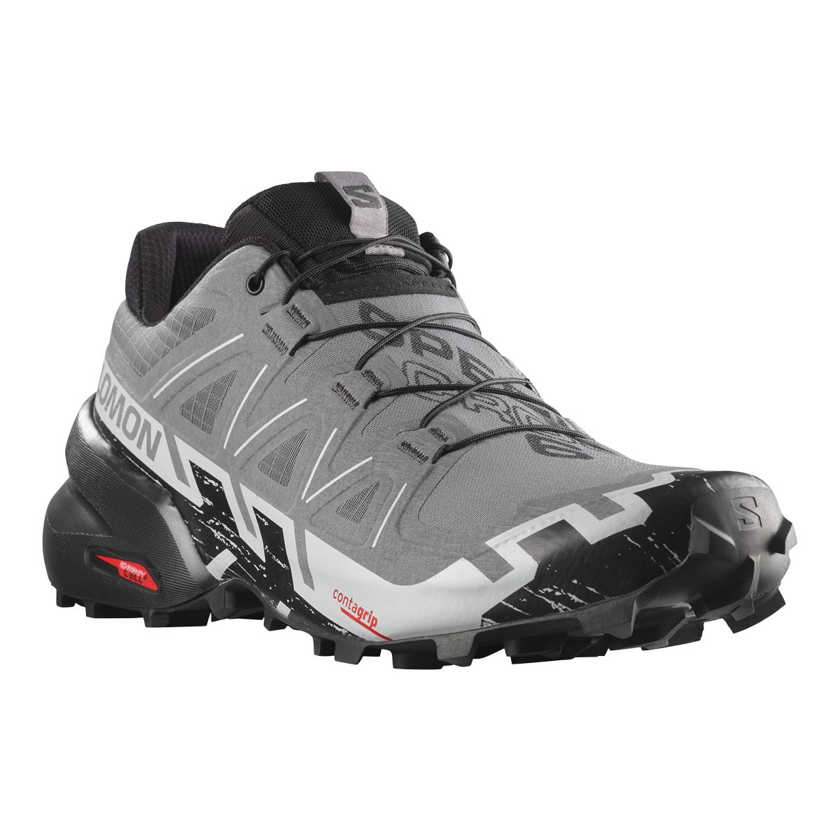 Salomon Men's Speedcross 6 Comfortable Cushioned Trail Running Shoes