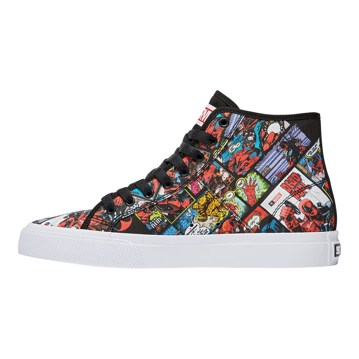 DC Men's Manual Hi Deadpool Skate Shoes