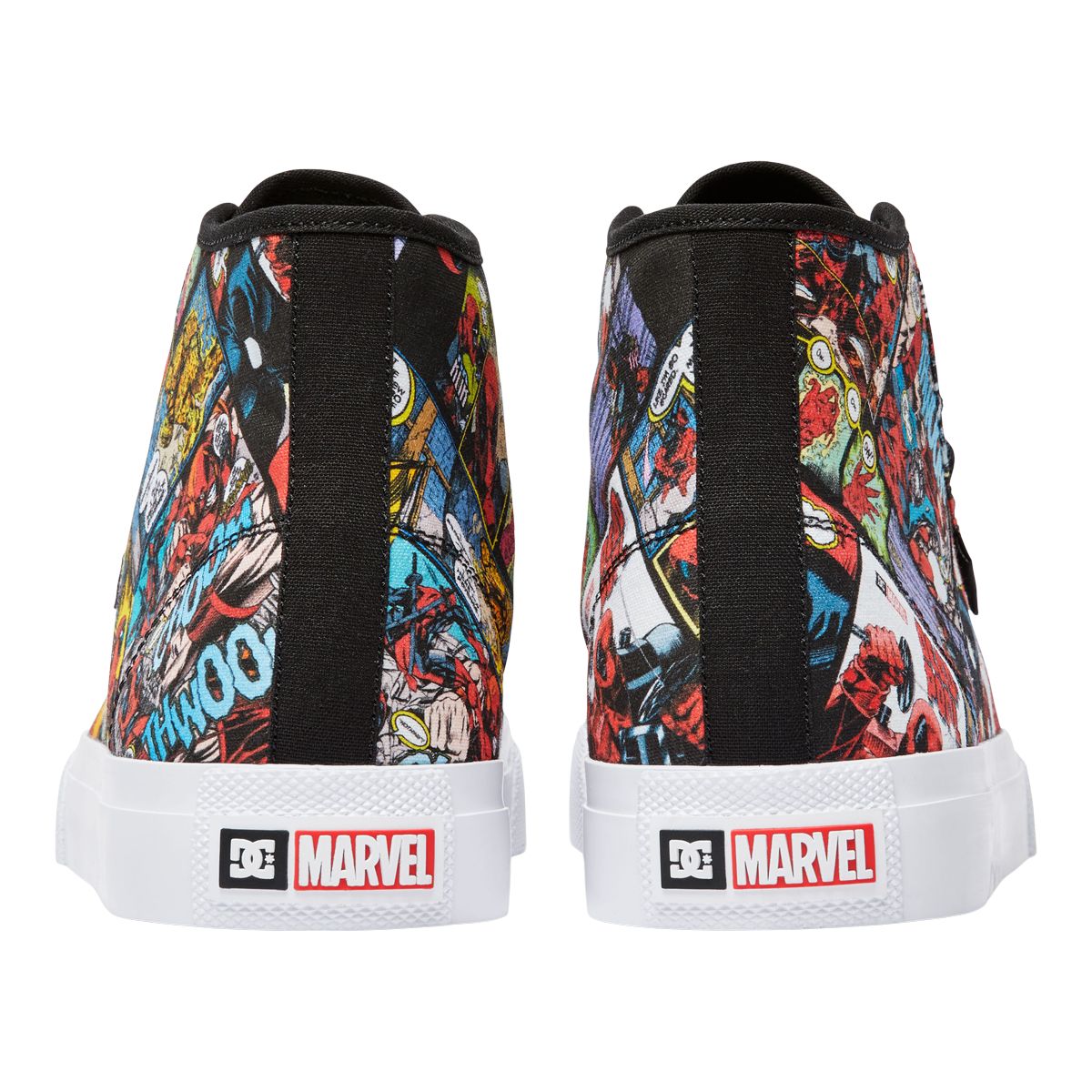 DC Men's Manual Hi Deadpool Skate Shoes