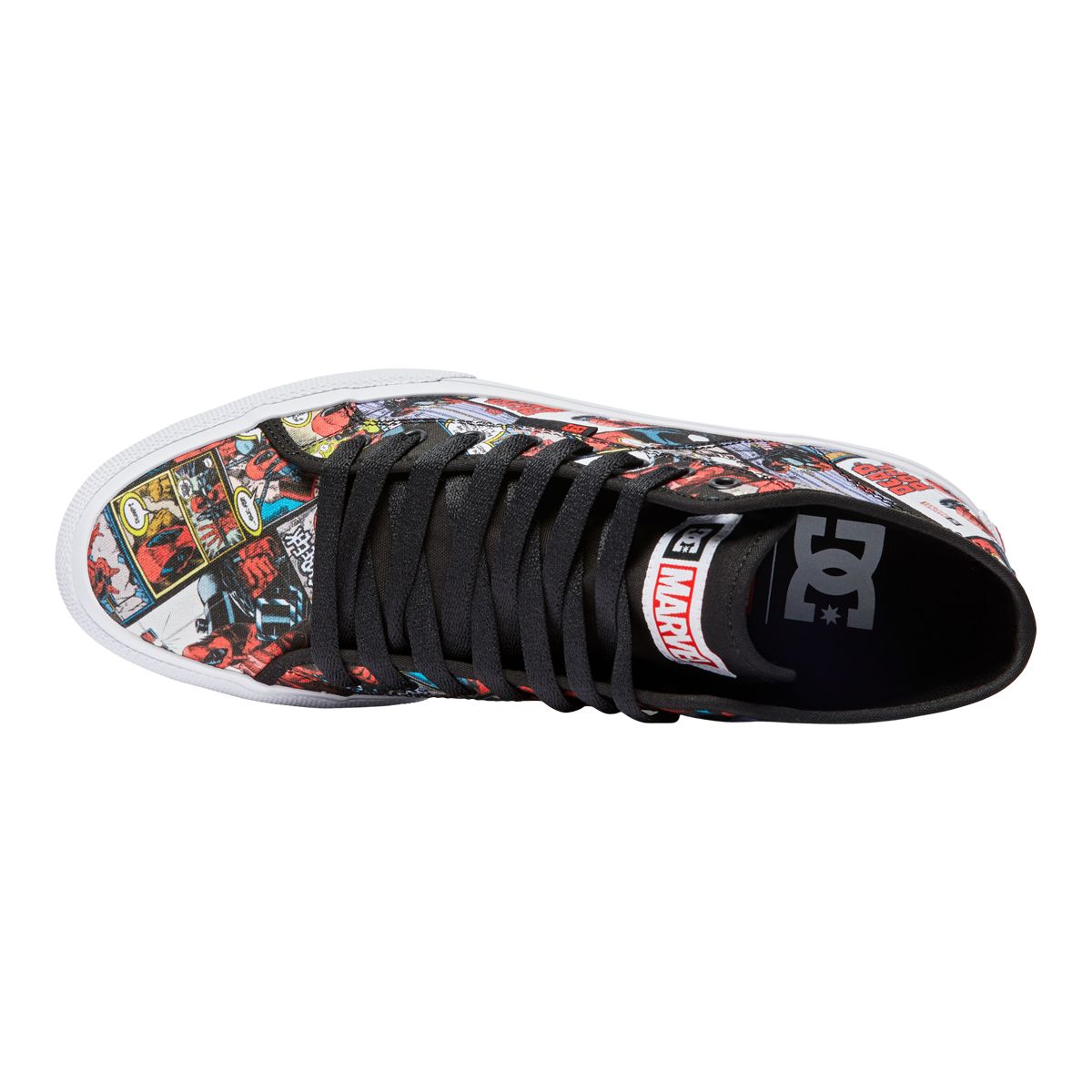DC Men's Manual Hi Deadpool Skate Shoes