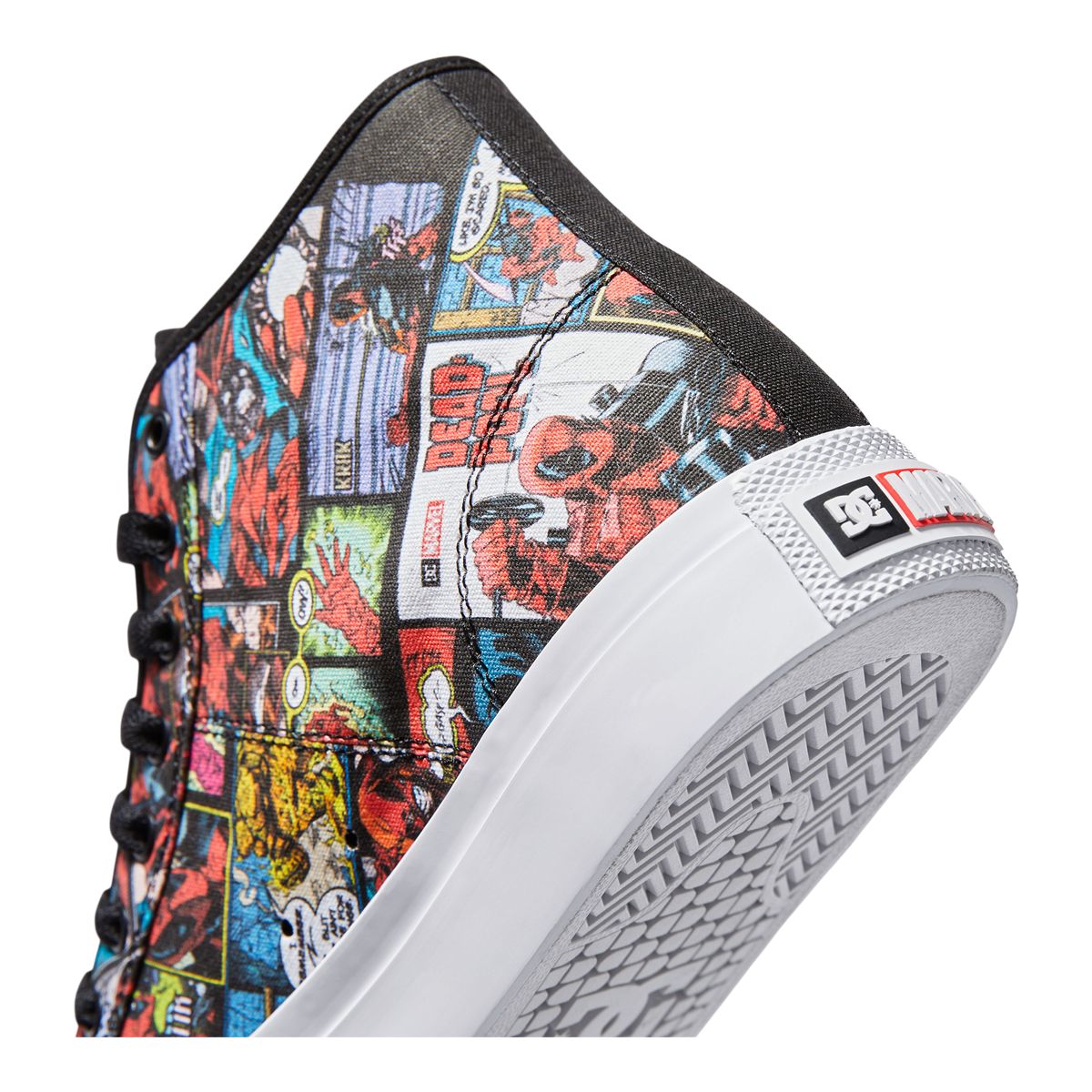 DC Men's Manual Hi Deadpool Skate Shoes