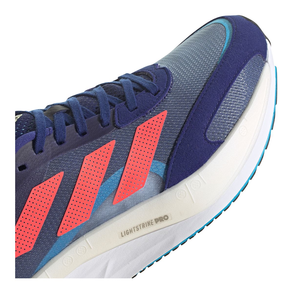 adidas Men's Adizero Boston 11 Lightweight Mesh Running Shoes