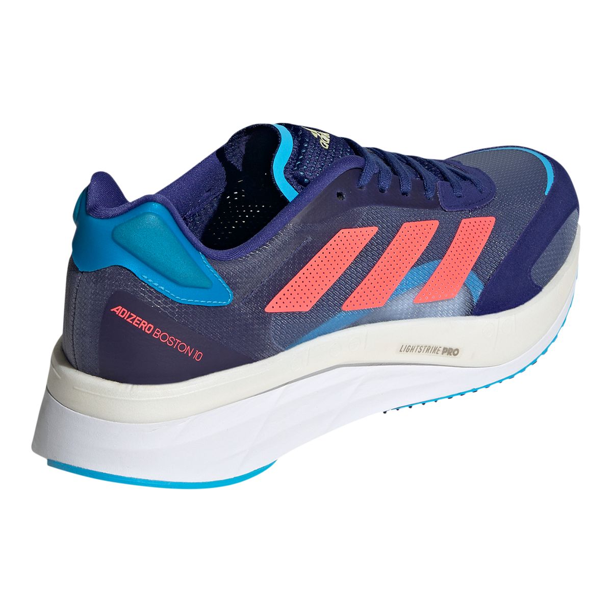 adidas Men's Adizero Boston 11 Lightweight Mesh Running Shoes