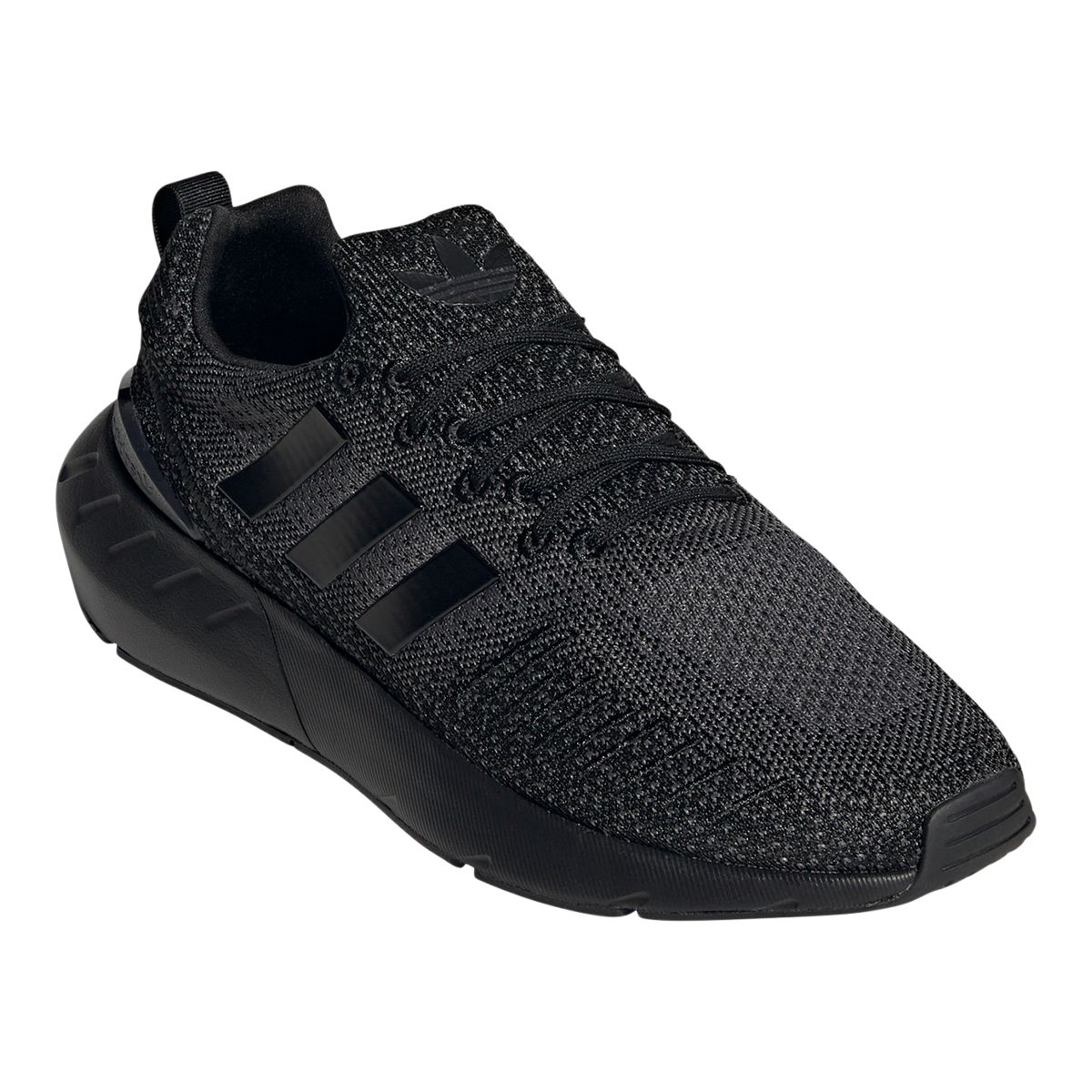 Adidas grey swift hot sale run trainers