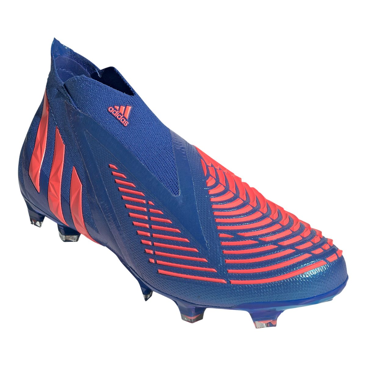 adidas Unisex Predator Edge+ Firm Ground Knit Soccer Cleats