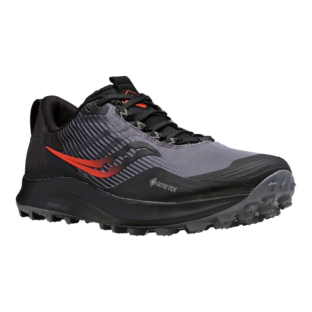 Saucony Men's Peregrine 12 GORE-TEX Cushioned Waterproof Trail Running Shoes