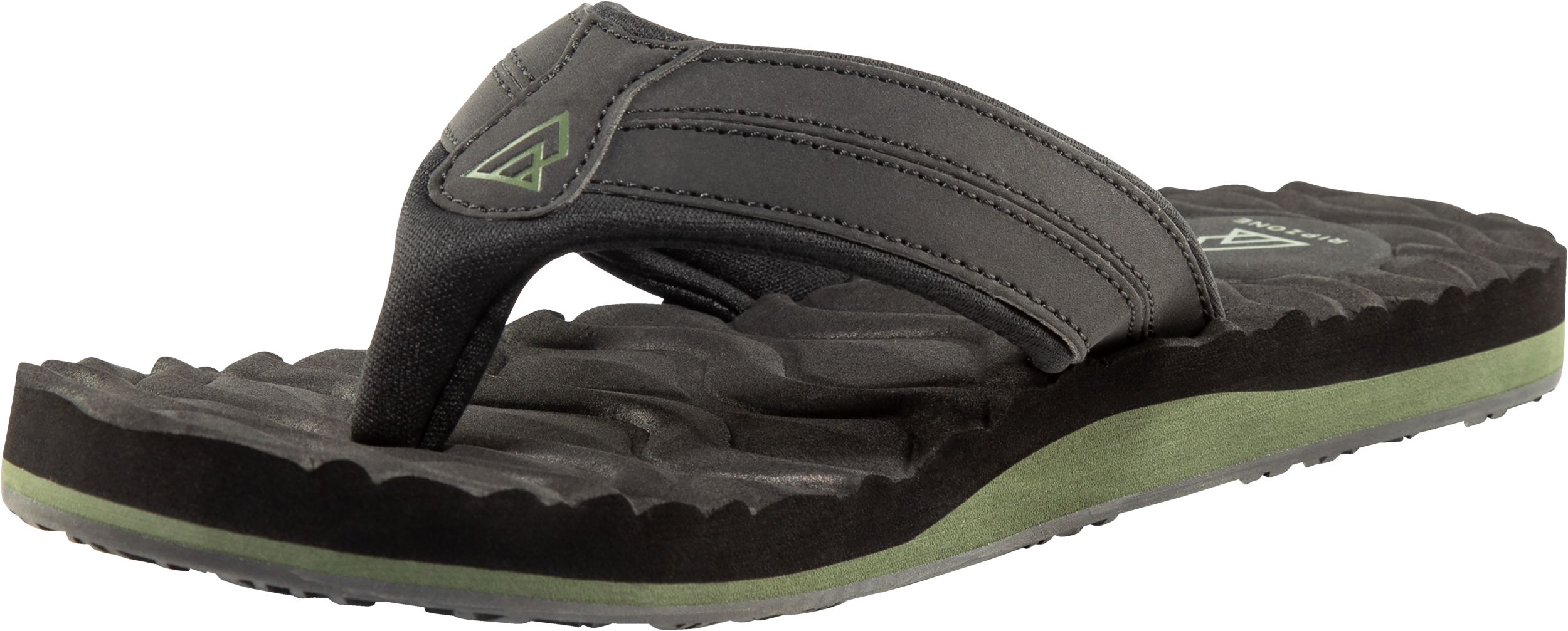 Ripzone Men's Cushy EVA Lined Supported Flip Sandals