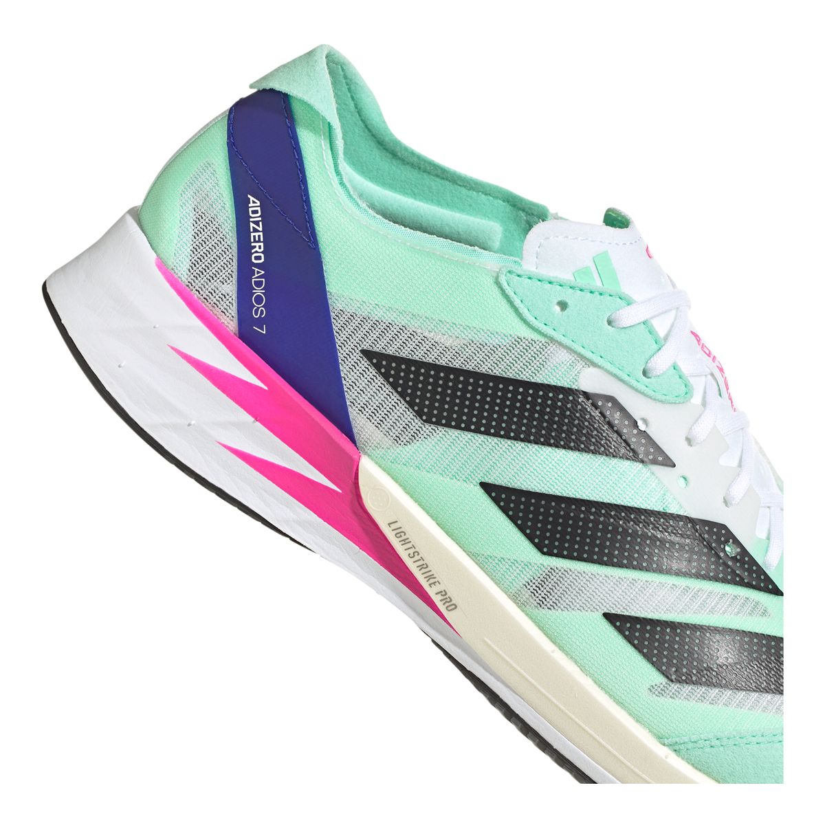 adidas Men's Adizero Adios 7 M Lightweight Mesh Running Shoes