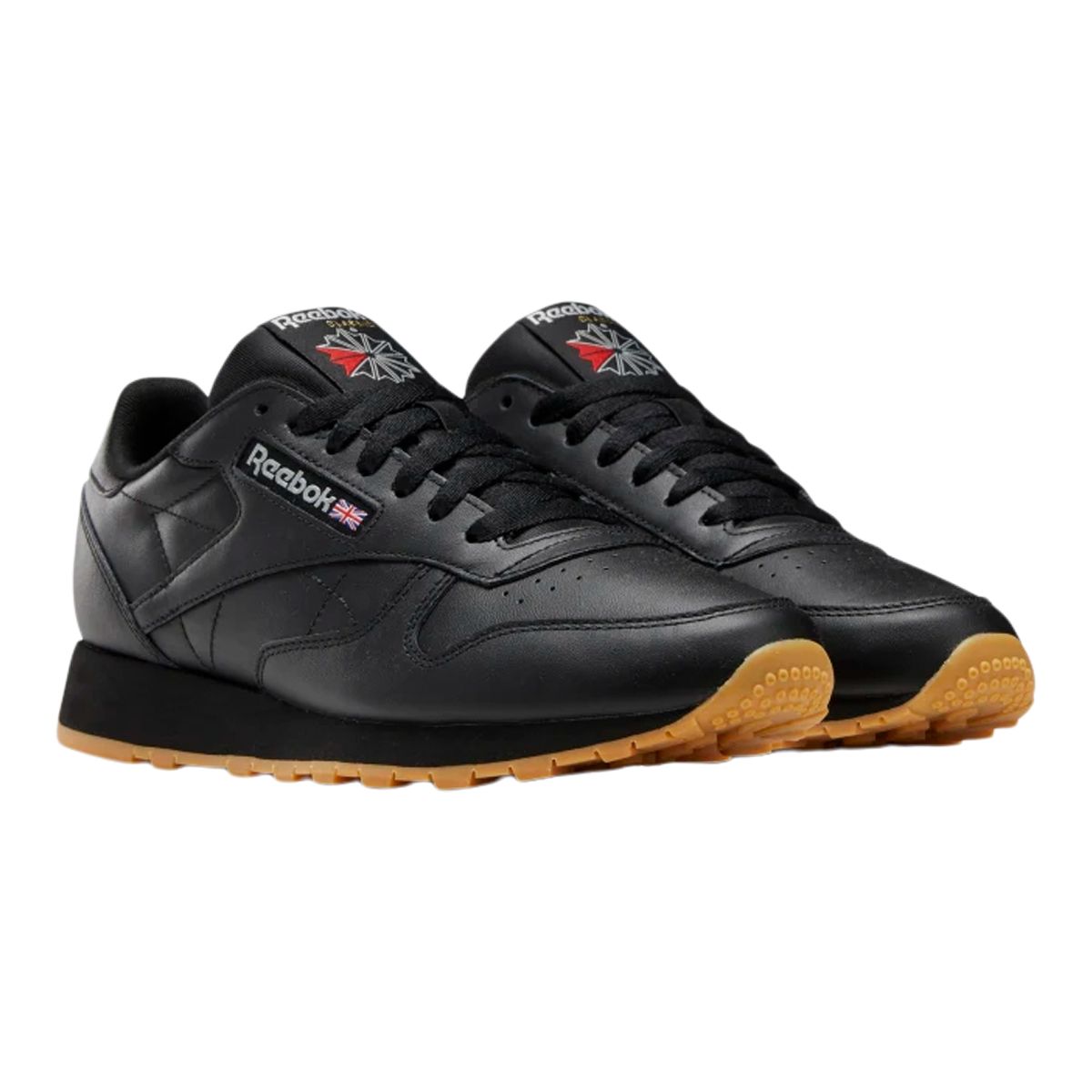 Men's reebok classic leather casual clearance shoes