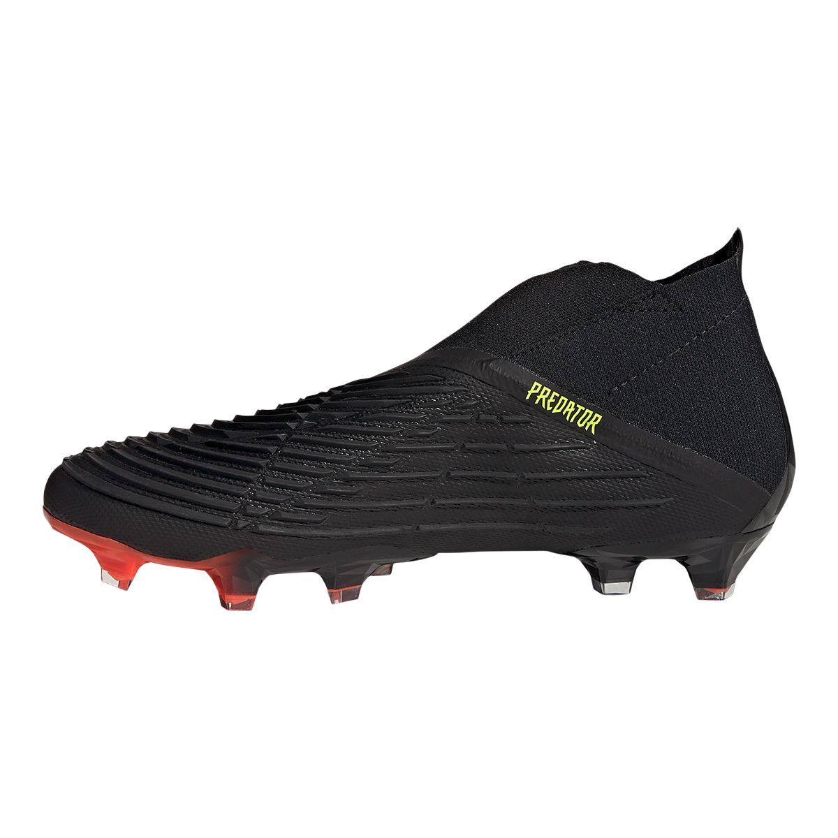 adidas Men's Predator Edge+ Firm Ground Slip-On Outdoor Soccer Cleats