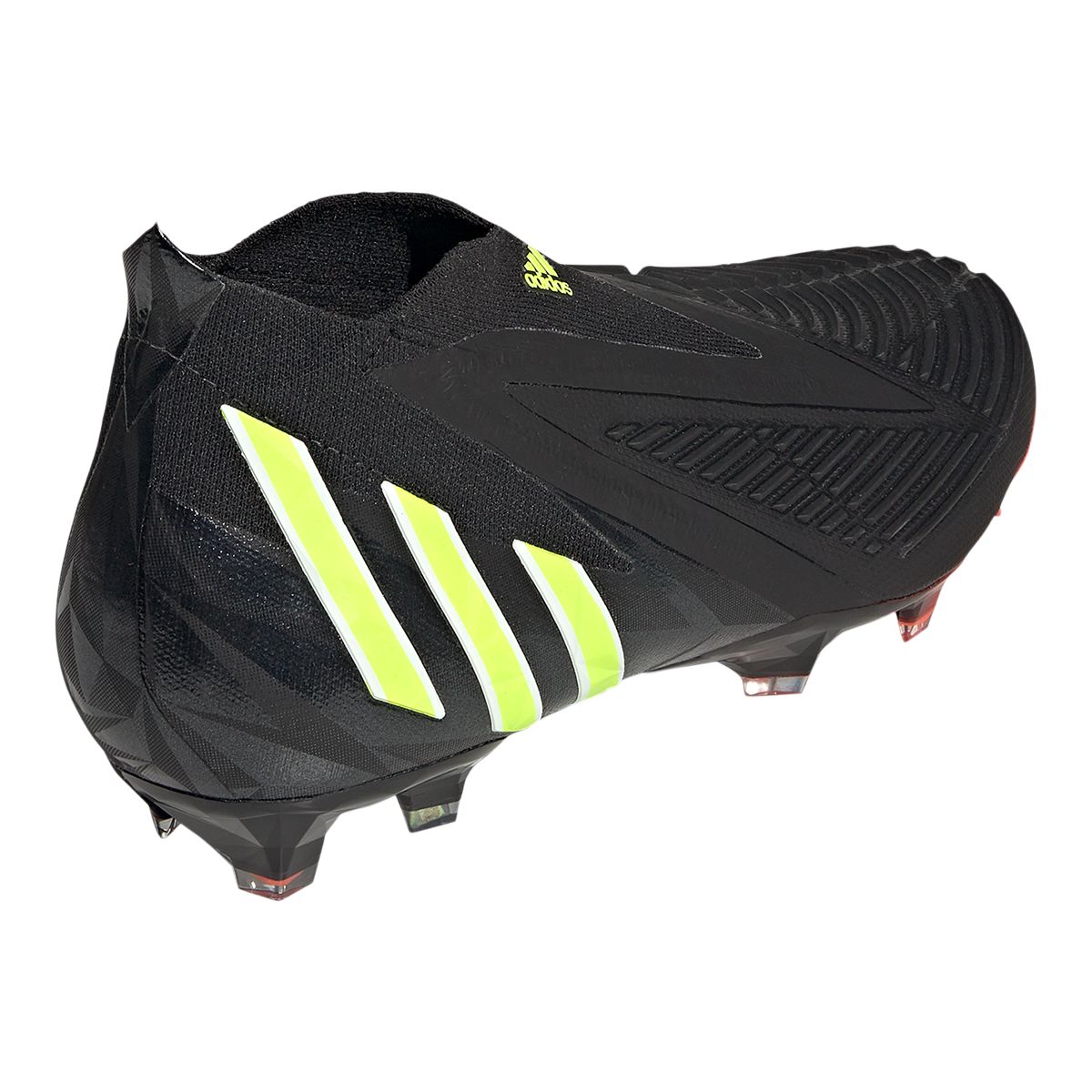 adidas Men's Predator Edge+ Firm Ground Slip-On Outdoor Soccer Cleats