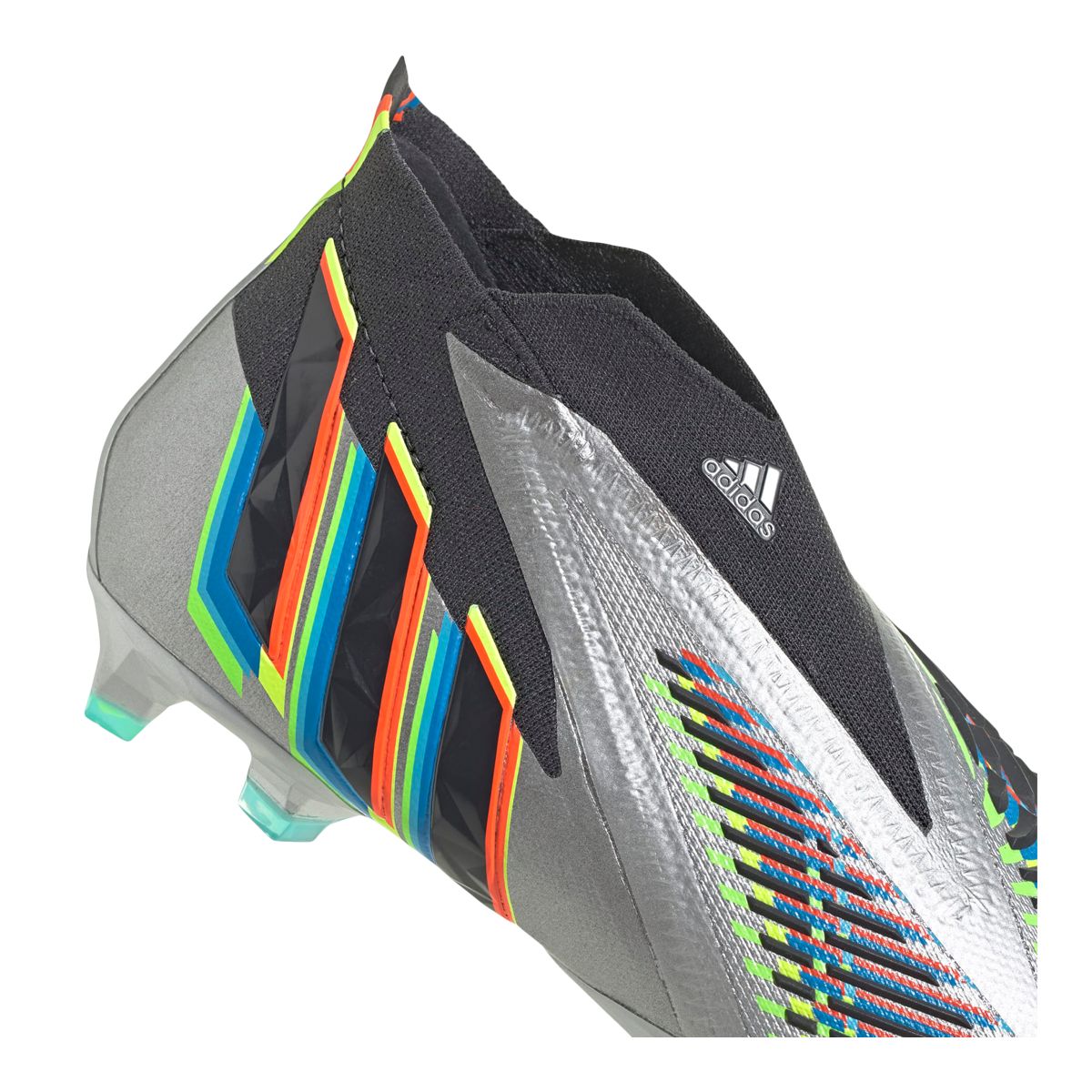 adidas Men's Predator Edge+ Firm Ground Slip-On Outdoor Soccer Cleats