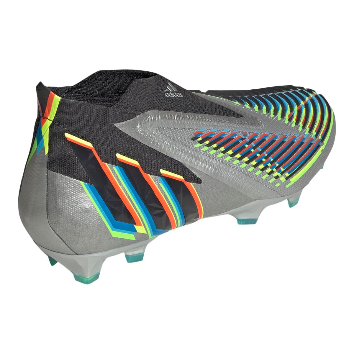 adidas Men's Predator Edge+ Firm Ground Slip-On Outdoor Soccer Cleats
