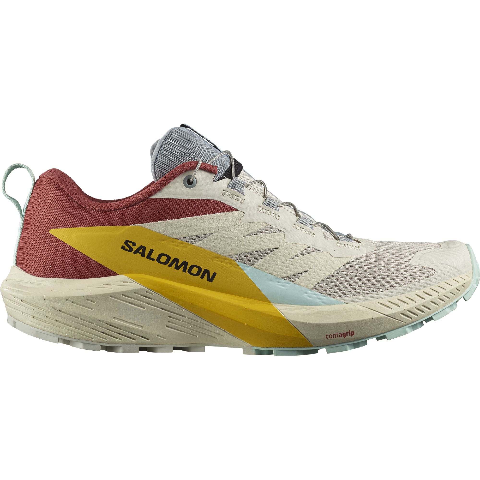 Image of Salomon Men's Sense Ride 5 Cushioned Lightweight Trail Running Shoes