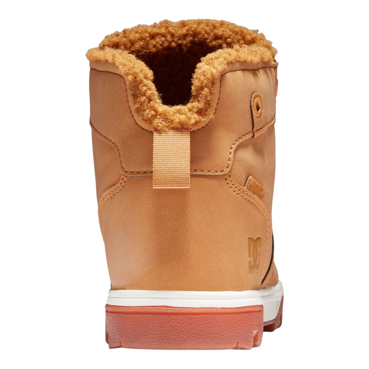 DC Men's Woodland Leather Insulated Sherpa Lined Winter Boots