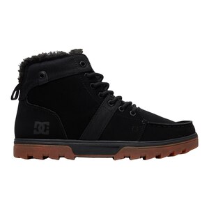 DC Men's Woodland Leather Insulated Sherpa Lined Winter Boots