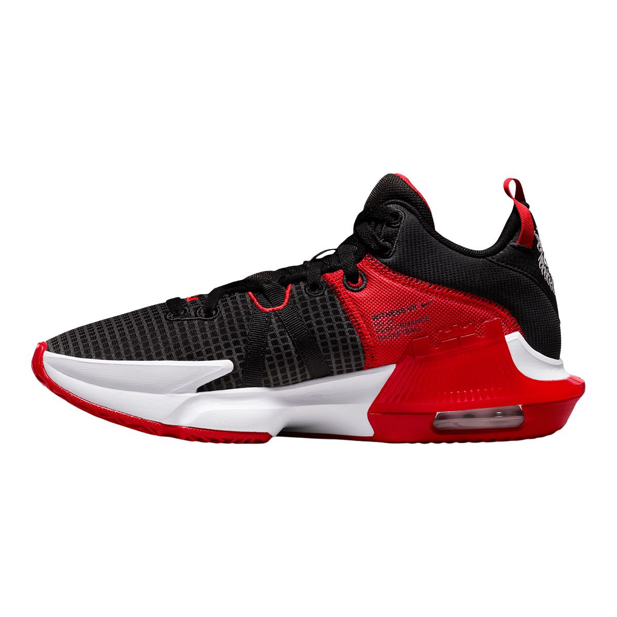 Lebron witness 2 black red best sale