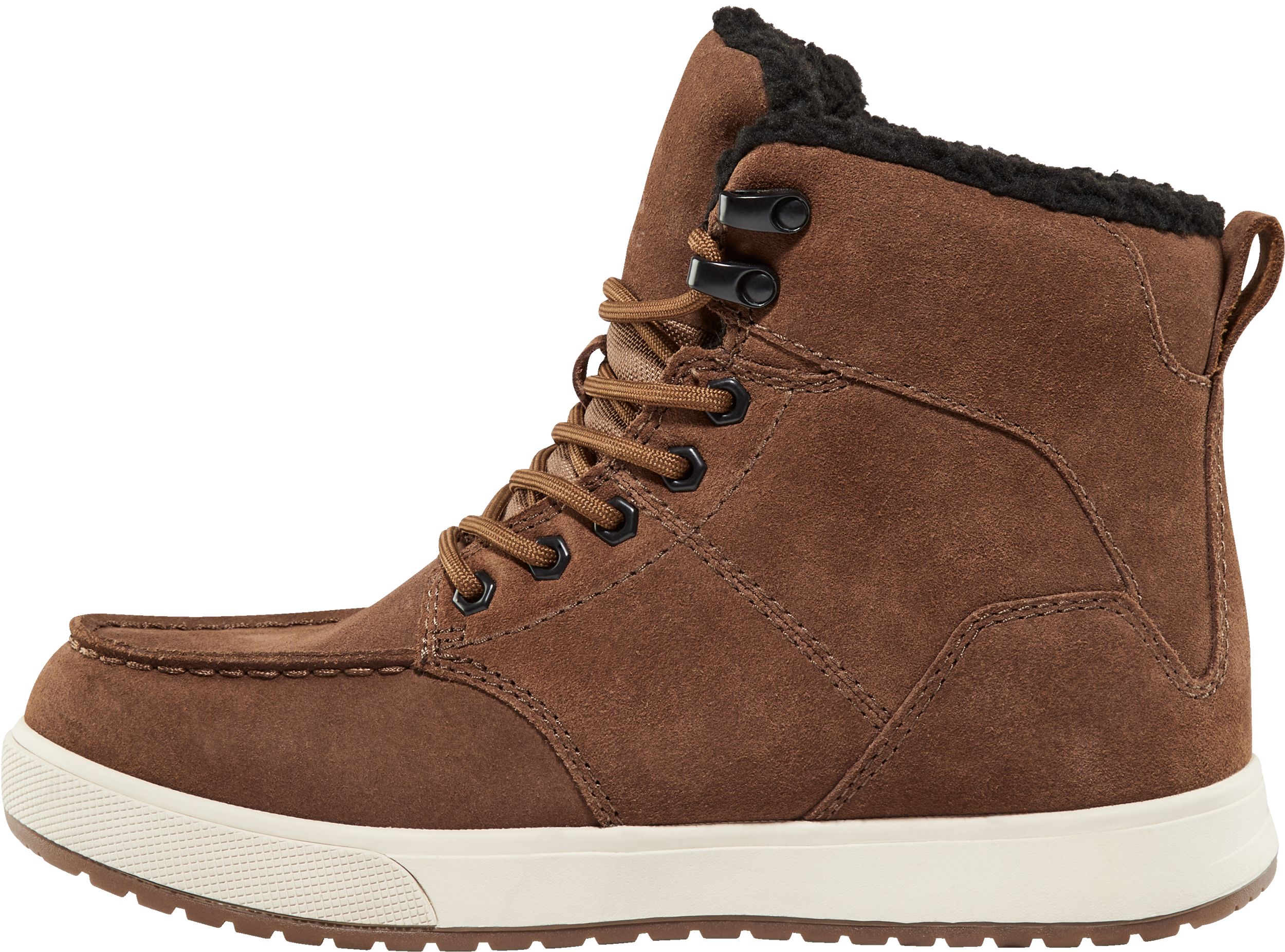 Ripzone Men's Wren Mid Cut Sherpa-Lined Suede Winter Boots