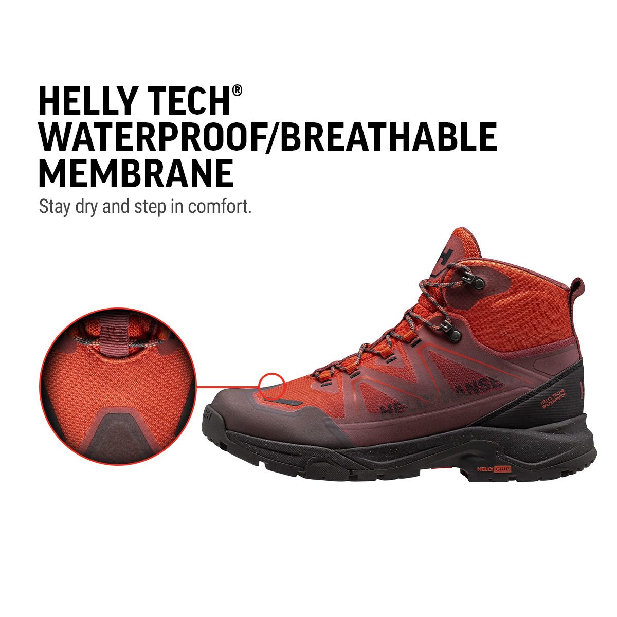 Helly Hansen Men's Cascade Mid HELLY TECH® Hiking Shoes