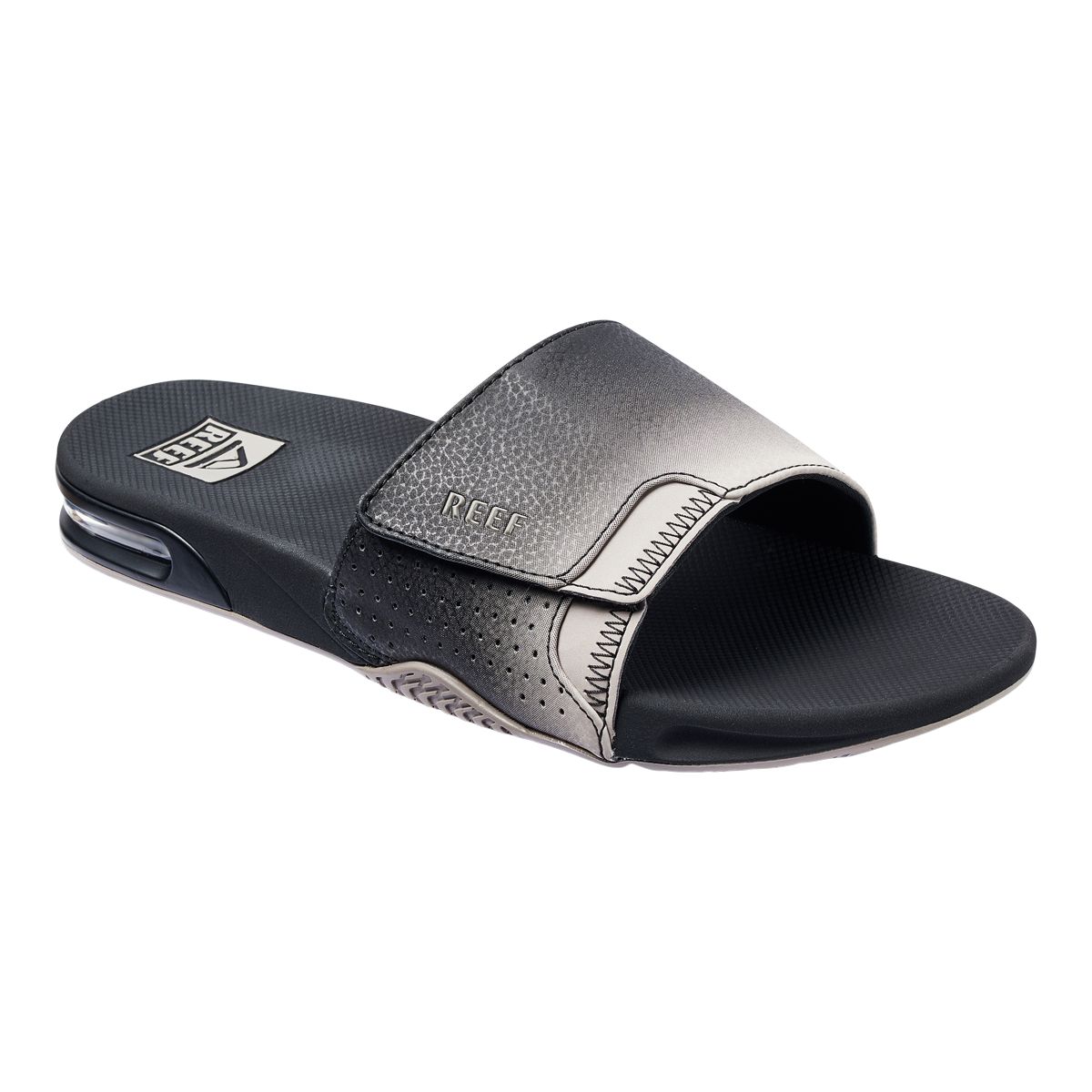 REEF Men's Fanning Sport Slides with Bottle Opener