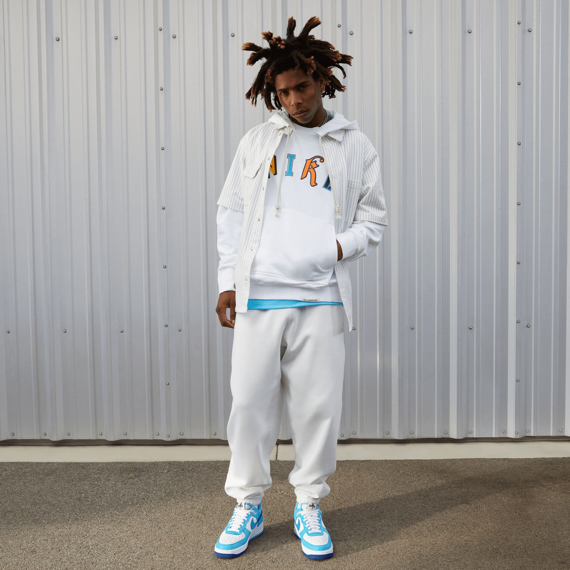 Nike Men's Air Force 1 07' LV8 RMX Shoes, Sneakers