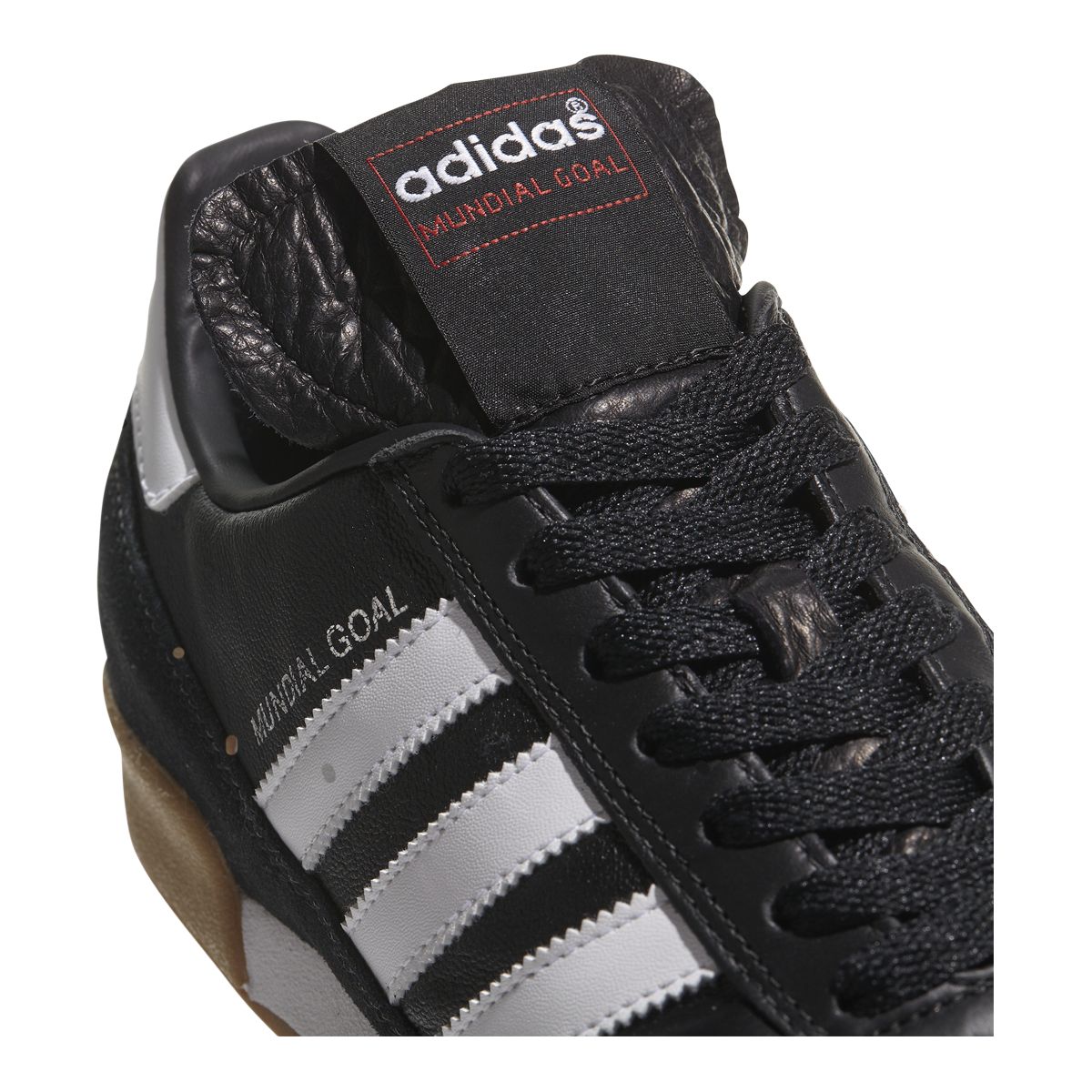 adidas Mundial Goal Soccer Sneakers - Black | Free Shipping
