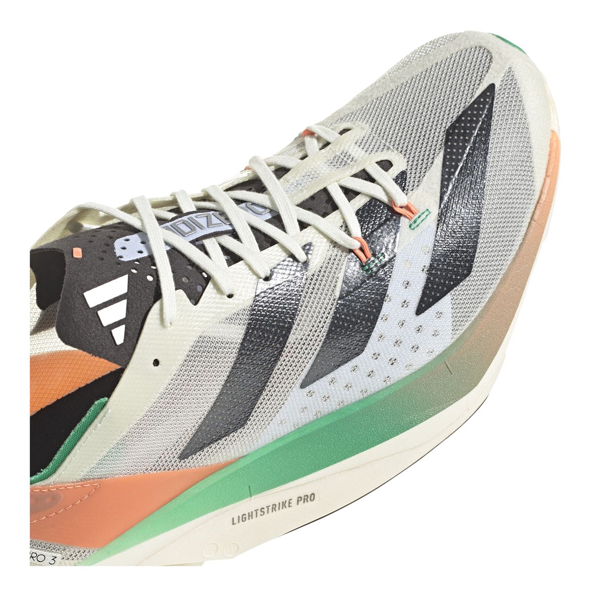 adidas Men's Adizero Adios Pro 3 Breathable Mesh Running Shoes